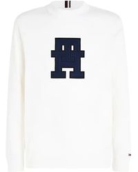 Tommy Hilfiger - グラフィックパッチ ロングtシャツ - Lyst