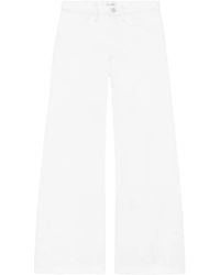 FRAME - Jeans Mit Weitem Bein - Lyst