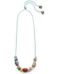 Anni Lu - Poolside Beaded Cord Necklace - Lyst