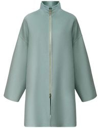 Fabiana Filippi - Zip-Up High-Neck Coat - Lyst