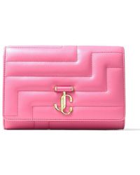 Jimmy Choo - Avenue Quilted Clutch - Lyst