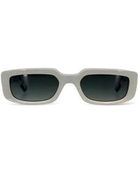 Chrome Hearts - Zelda Rectangle-Frame Sunglasses - Lyst