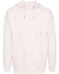 Givenchy - Hoodie en coton à logo 4G brodé - Lyst