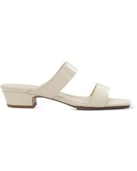 Aeyde - Kami Double-Strap Square-Toe Sandals - Lyst