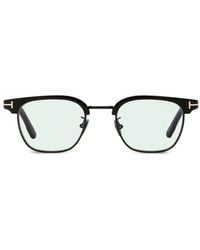 Tom Ford - Square-Frame Browline Sunglasses - Lyst