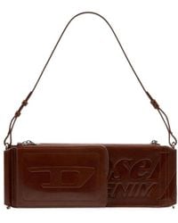DIESEL - Flag-D-Modular Logo-Embossed Shoulder Bag - Lyst