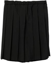 Comme des Garçons - Pleated Shorts - Lyst