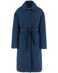 Ienki Ienki - Belted Button-Down Coat - Lyst