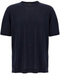 Roberto Collina - Knitted T-Shirt - Lyst