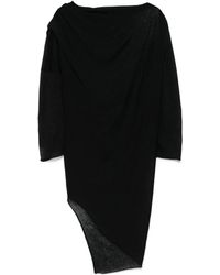 P.A.R.O.S.H. - Asymmetric Midi Dress - Lyst