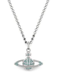 Vivienne Westwood - Mini Bas Relief Pendant Necklace - Lyst