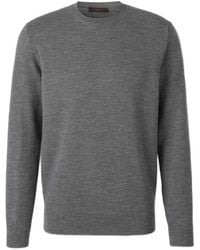 Zanone - Pullover Mit Waffelstrick-Muster - Lyst