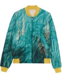 Pierre Louis Mascia - Silk Bomber Jacket - Lyst