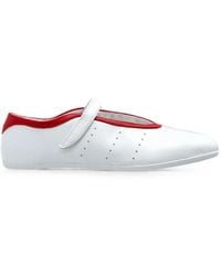 adidas - Stan Smith Lo Leather Ballet Flats - Lyst