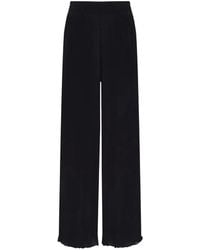 Vilebrequin - Elasticated-Waistband Wide-Leg Trousers - Lyst