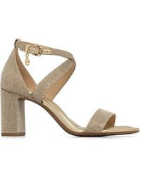 MICHAEL Michael Kors - Criss-Cross Strap Sandals - Lyst