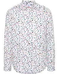 PS by Paul Smith - Abstract Motif Shirt - Lyst