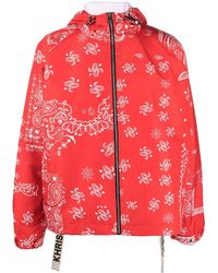 Khrisjoy - Paisley-Embroidery Hooded Jacket - Lyst
