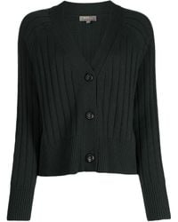 N.Peal Cashmere - Ribbed-knit Cashmere Cardigan - Lyst