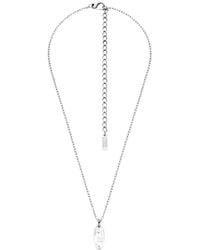 DIESEL - Stainless Steel Pendant Necklace - Lyst