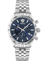 Versace - Hellenyium Chrono Petite 40 Mm Horloge - Lyst