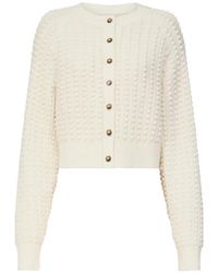 Loulou de Saison - Edie Bubble-Stitch Cardigan - Lyst