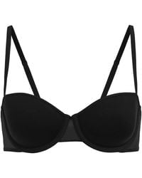 Wolford - Sheer Opaque Underwire Bra - Lyst