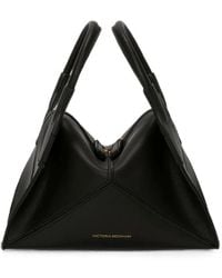 Victoria Beckham - Mini Plié Leather Tote Bag - Lyst