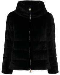 Herno - Faux-Fur Zipped Jacket - Lyst