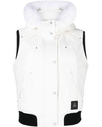 Moose Knuckles - Liberty Hooded Padded Vest - Lyst