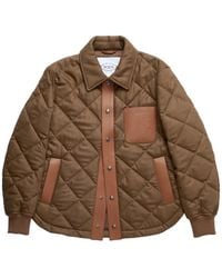Tod's - Snap-Button Quilted Jacket - Lyst