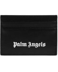 Palm Angels - Porte-Cartes À Logo Imprimé - Lyst
