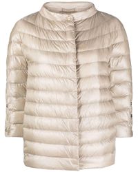 Herno - Mock-neck Quilted Puffer Jacket - Lyst