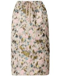 Fabiana Filippi - Floral Print Tie Skirt - Lyst