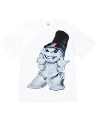 Supreme - Snowman T-Shirt - Lyst