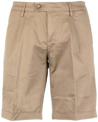 Re-hash - Geplooide Shorts Met Omgeslagen Pijpen - Lyst