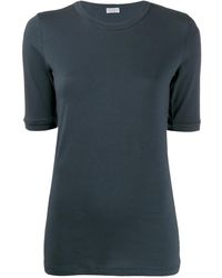 Brunello Cucinelli - Camiseta ajustada de manga corta - Lyst