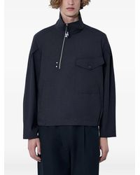 Kiko Kostadinov - Farkas High-Neck Half-Zip Jacket - Lyst