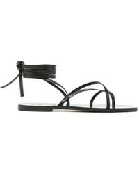 Aeyde - Norah Strappy Leather Sandals - Lyst