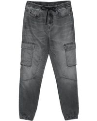 DIESEL - Jeans slim D-Ursy a vita media 2051 - Lyst