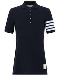 Thom Browne - 4-Bar Cotton Piqu Polo Dress - Lyst