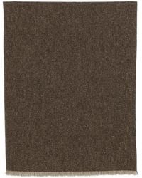 Brunello Cucinelli - Fringed Shimmering Scarf - Lyst