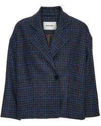 Henrik Vibskov - Shady Check-Pattern Jacket - Lyst