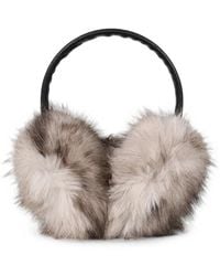 Apparis - Esme Faux-Fur Earmuffs - Lyst