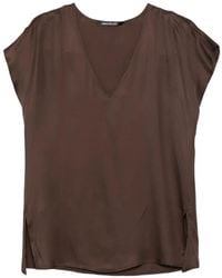 Pennyblack - V-Neck Side-Slit Top - Lyst