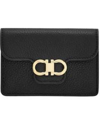 Ferragamo - Gancini Calfskin Keyring Wallet - Lyst