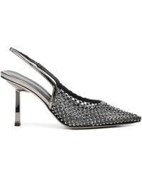 Le Silla - Pumps Gilda Con Cinturino Posteriore 80Mm - Lyst