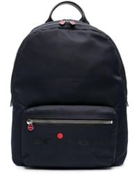 Kiton - Logo-print Backpack - Lyst