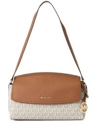 Michael Kors - Monogram-Print Shoulder Bag - Lyst