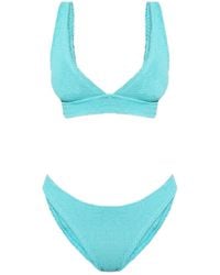 Hunza G - Carla Crinkle Bikini - Lyst